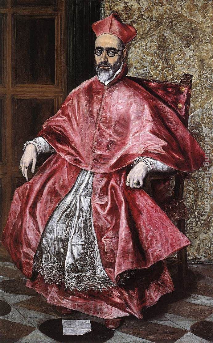 El Greco Portrait of a Cardinal